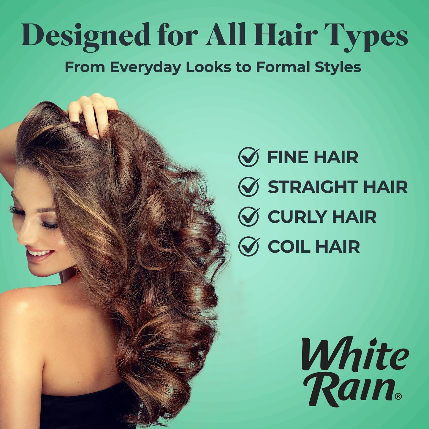 White Rain Aerosol Hairspray Unscented, Extra Hold 7 oz (Pack of 2) Beauty & Personal Care White Rain
