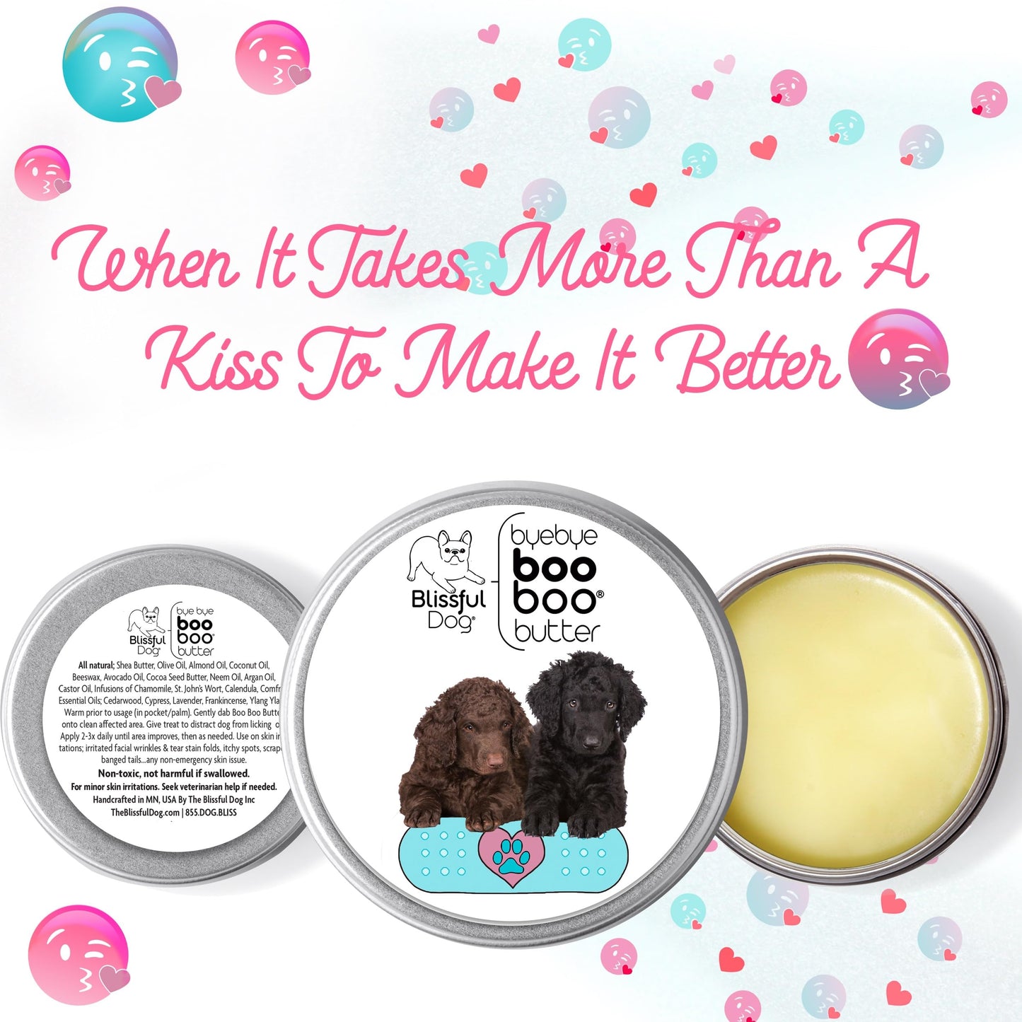 The Blissful Dog Curly-Coat Retriever Boo Boo Butter, 2-Ounce Beauty and Personal Care The Blissful Dog