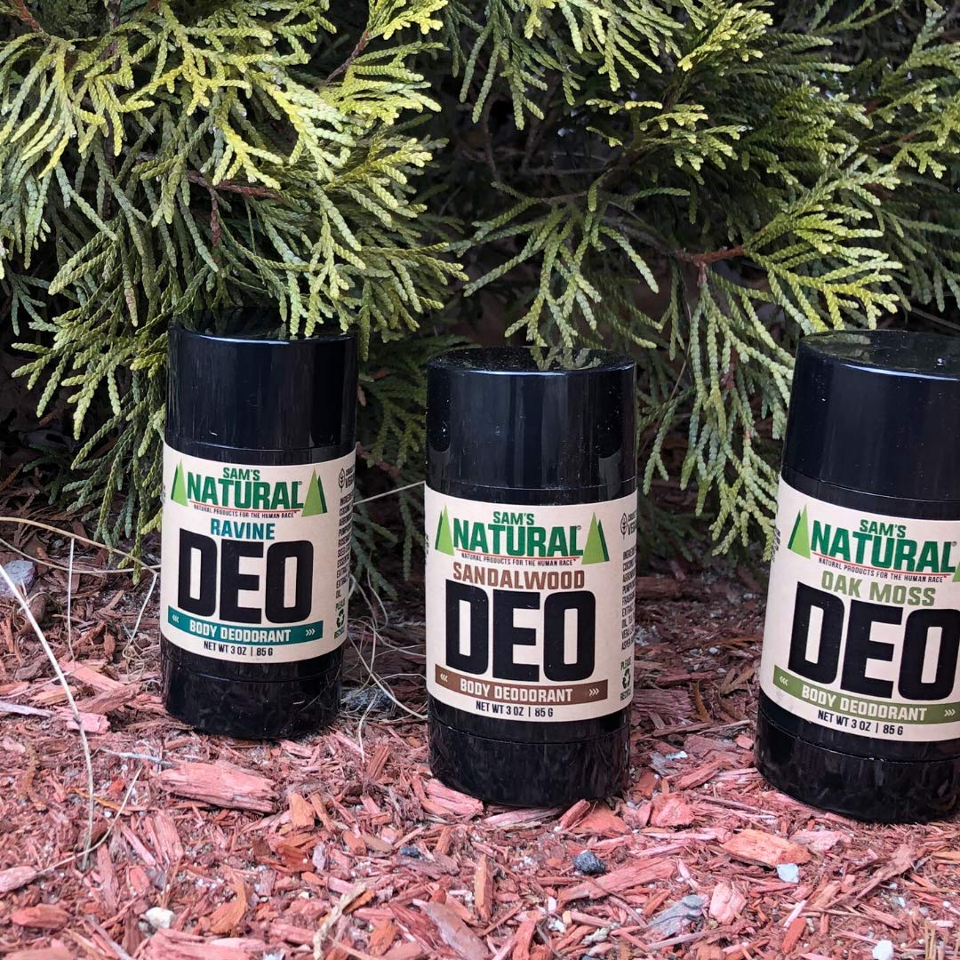 Sam’s Natural Deodorant - Ravine - Holiday Gifts - Stocking Stuffers - Aluminum Free DEO - No phthalates, parabens, sulfates, or dyes - For Men Beauty and Personal Care Sam's Natural
