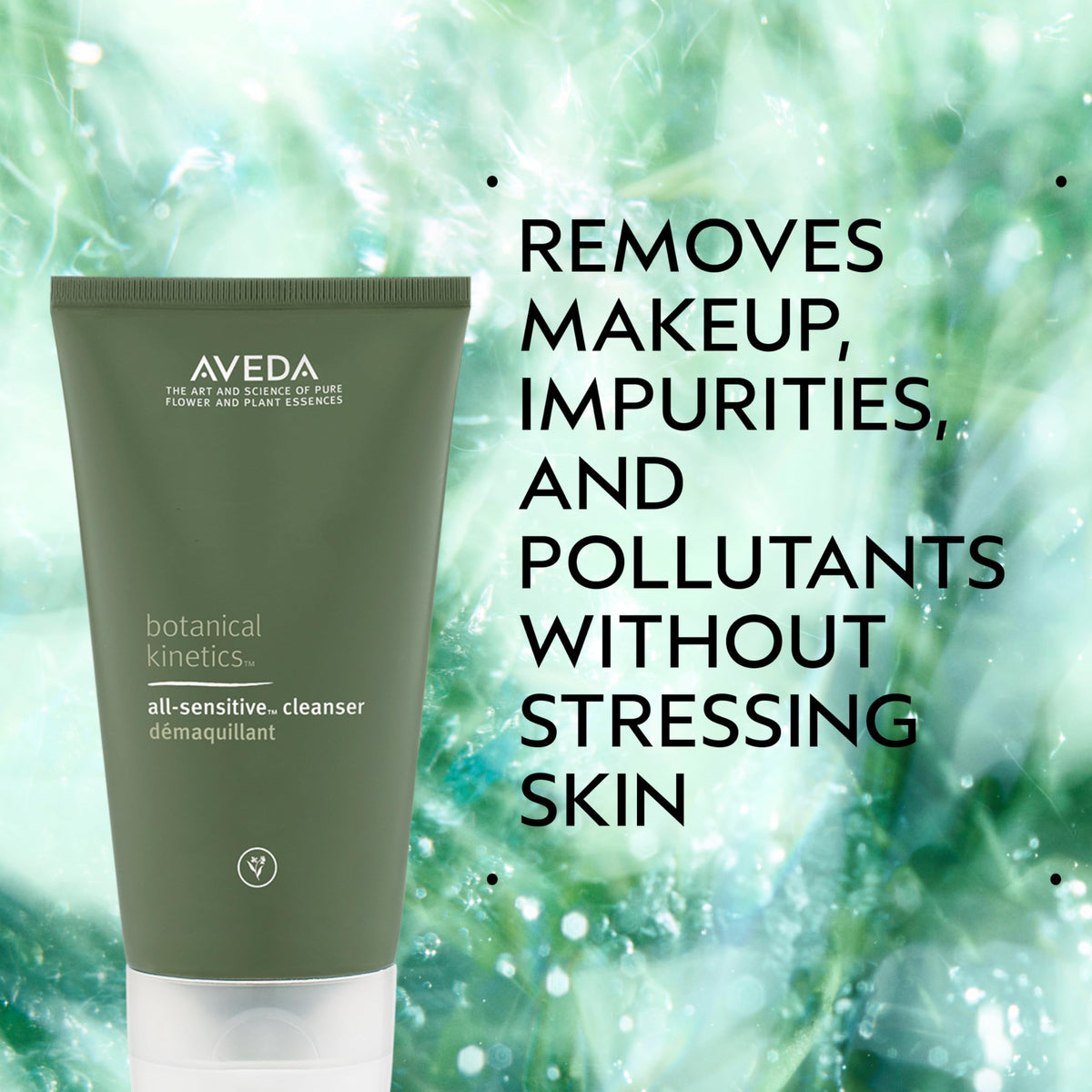 Aveda Botanical Kinetics All-Sensitive Cleaner | Gentle Facial Cleanser for Sensitive Skin | Fragrance Free | with Olive and Coconut Oil | 98% Beauty & Personal Care Aveda