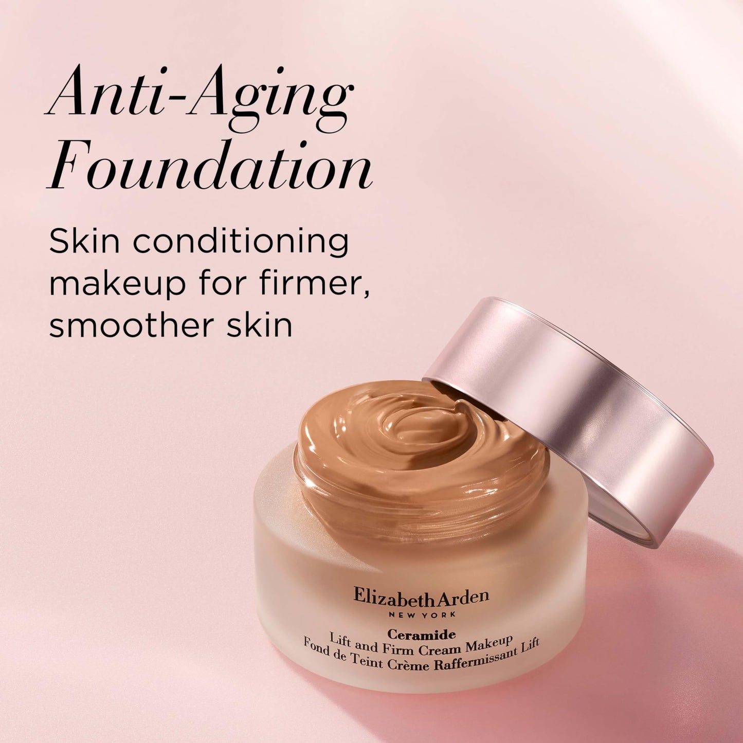 Elizabeth Arden Ceramide Lift and Firm Cream Foundation Makeup - Shade 340W - 1 oz Jar Beauty & Personal Care Elizabeth Arden