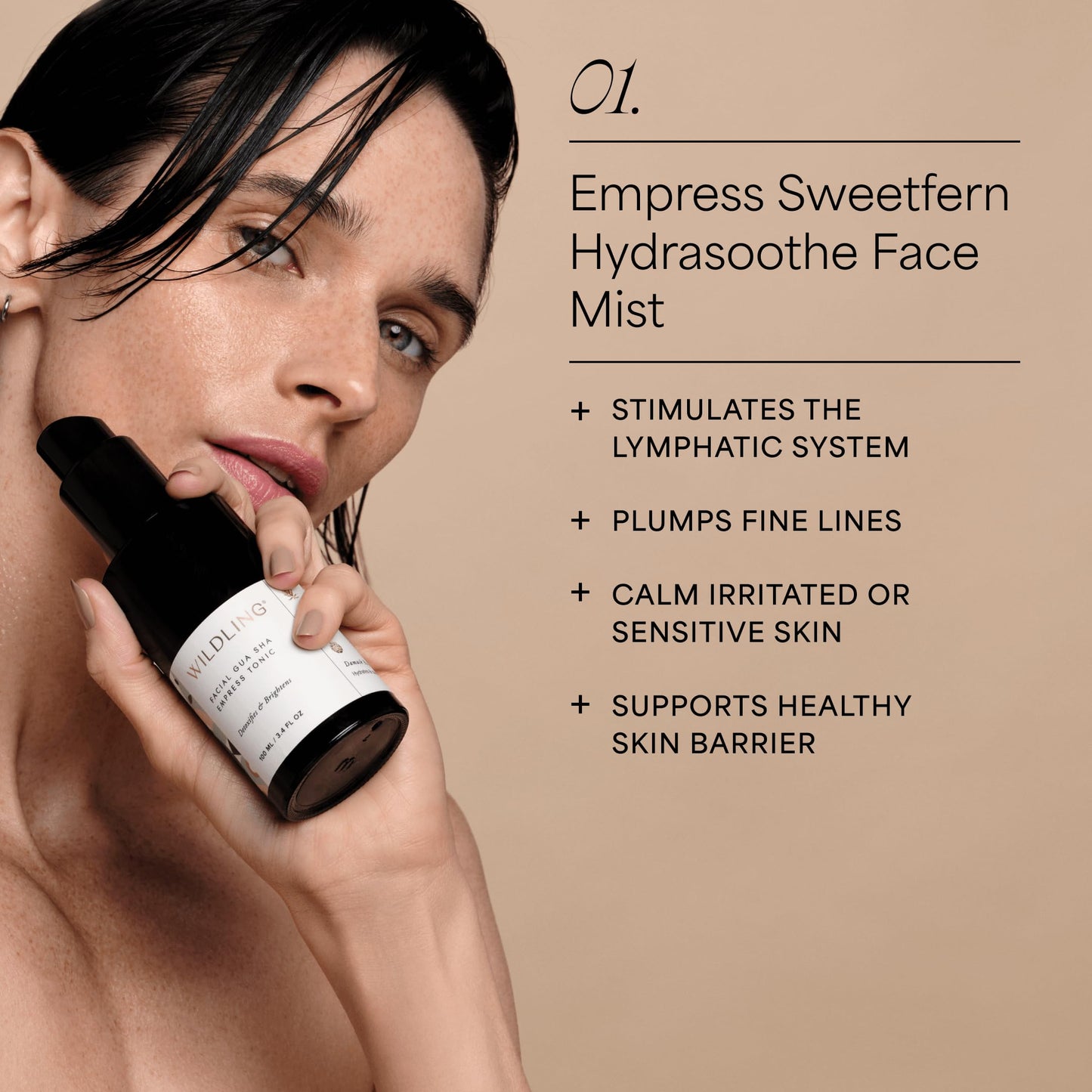 WILDLING Empress Facial Gua Sha Set I Facial Massage Tool + Facial Toner + Facial Oil to Lift, Plump, Tone + Sculpt I Patented Design 100% Authentic Beauty & Personal Care Wildling