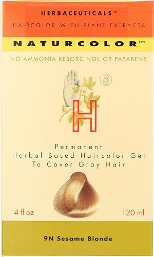 naturcolor Haircolor - Sesame Blonde Hair Dye, 4 Fl Oz (9N) Beauty & Personal Care naturcolor