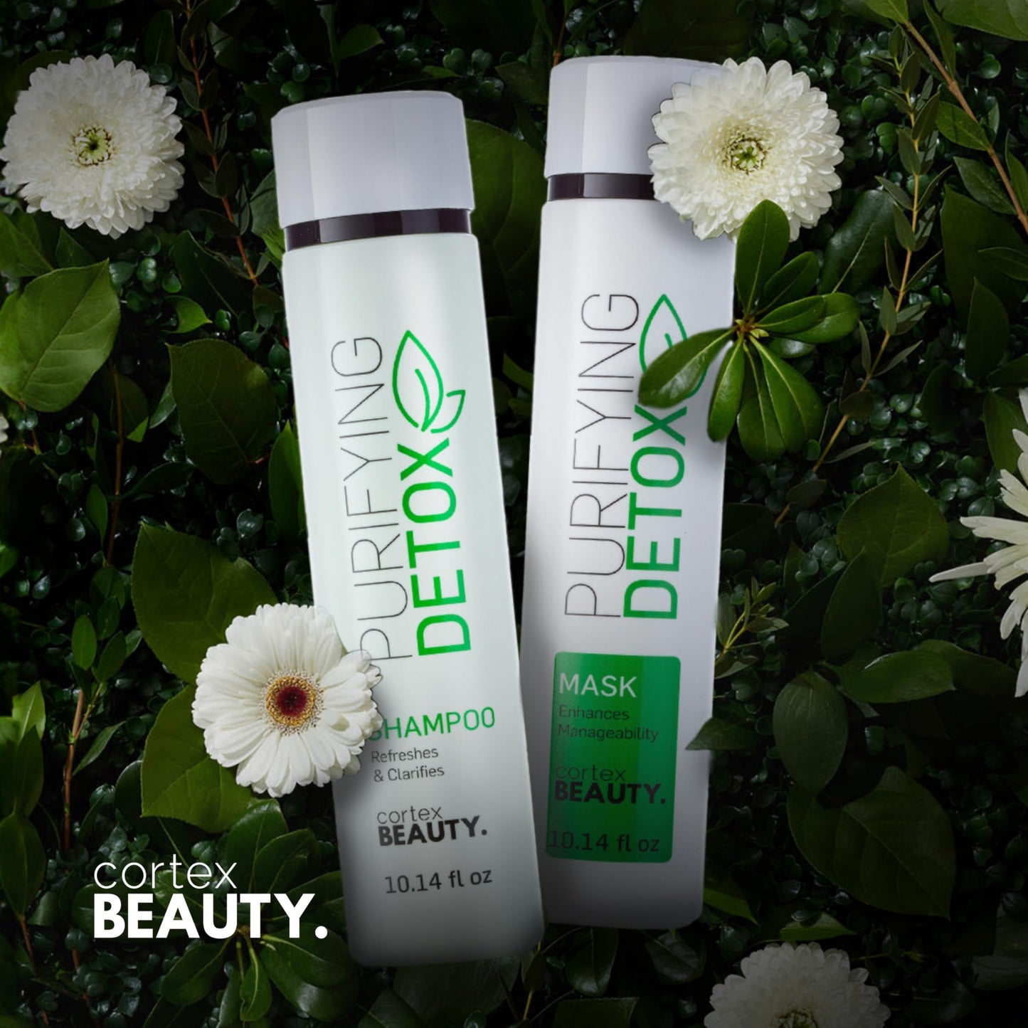 Cortex Beauty Purifying Detox | Detoxifying Shampoo & Mask Bundle | 10.14oz Beauty & Personal Care Cortex International