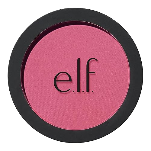 e.l.f. Primer-Infused Matte Blush, Long-Lasting, Lightweight & Buildable Powder Blush, Delivers A Matte Finish, Vegan , Always Vibrant Beauty & Personal Care e.l.f.