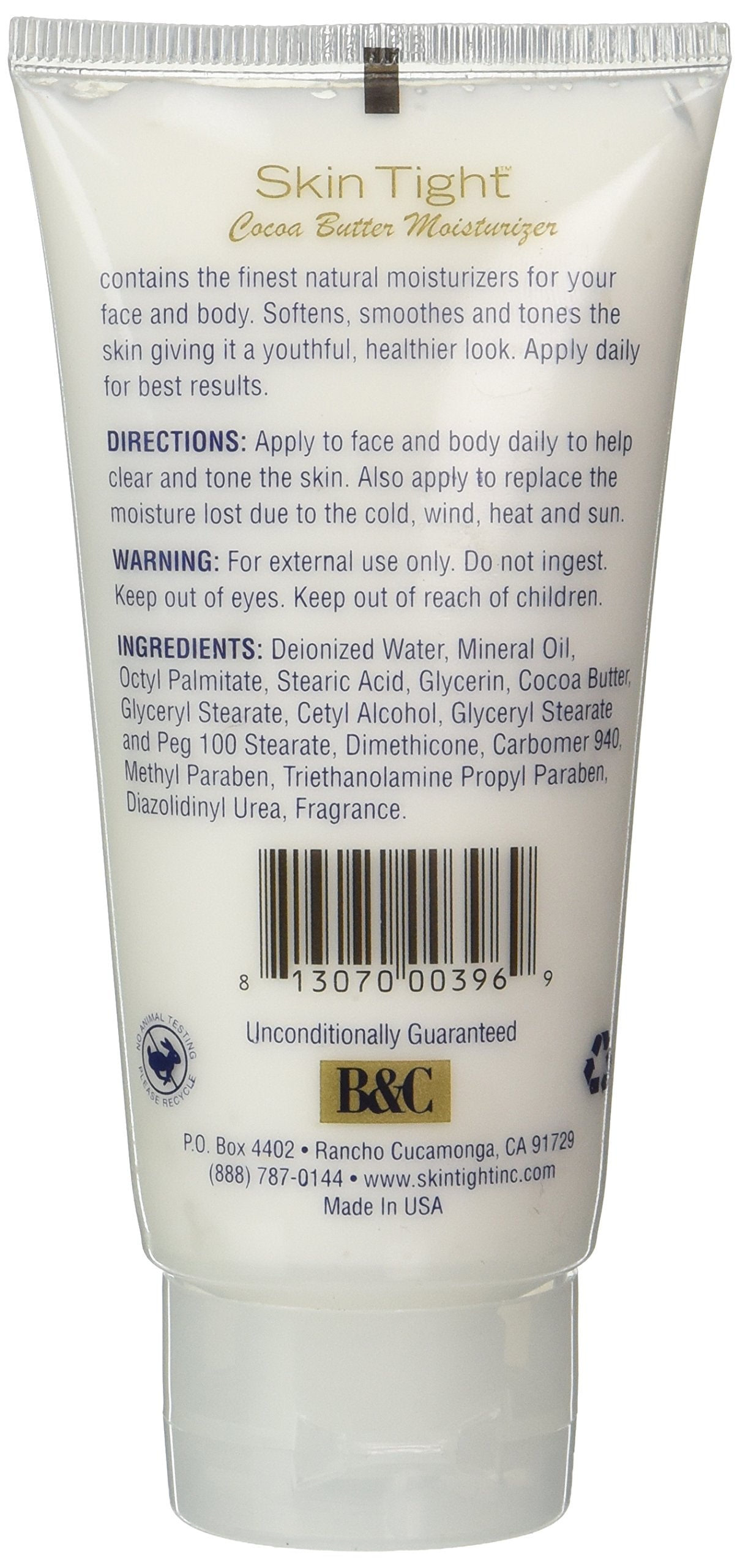 B & C Skin Tight Cocoa Butter Moisturizer Beauty & Personal Care B&C Skin Tight