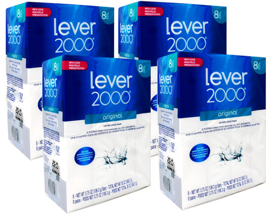 Lever 2000 Original Bar Soap, 8 Bars, 3.75 oz Each - 4 Pack Beauty & Personal Care Lever 2000