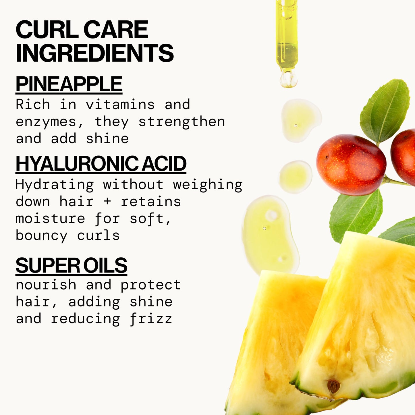 Pacifica Beauty, Pineapple Curls Defining Natural Conditioner, For Curly, Coily and Textured Hair Types, Pineapple Scent, Sulfate Free and Silicone Beauty & Personal Care Pacifica