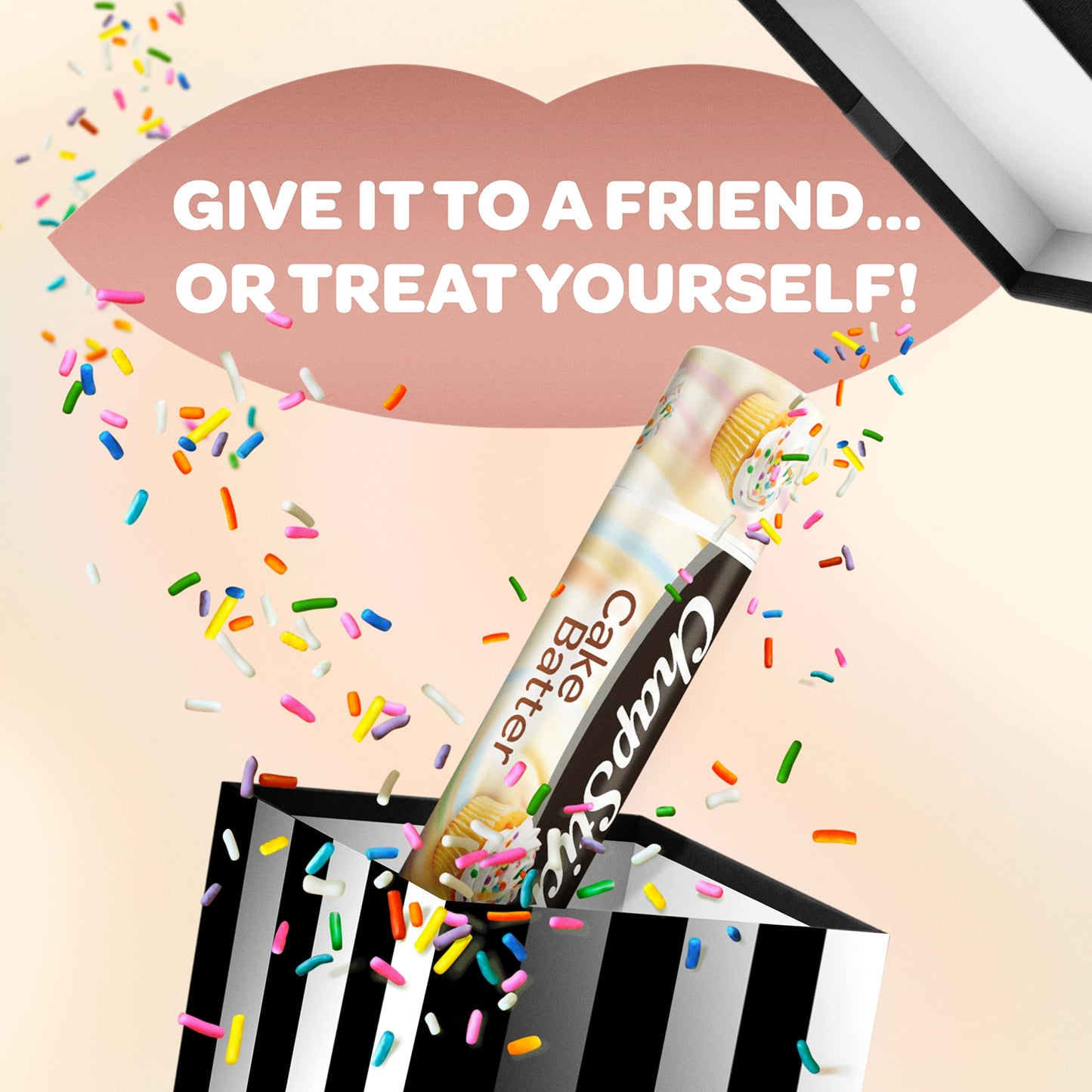 ChapStick Cake Batter Limited Edition Flavored Lip Balm Tubes - 0.15 Oz (Pack of 3) Beauty & Personal Care ChapStick