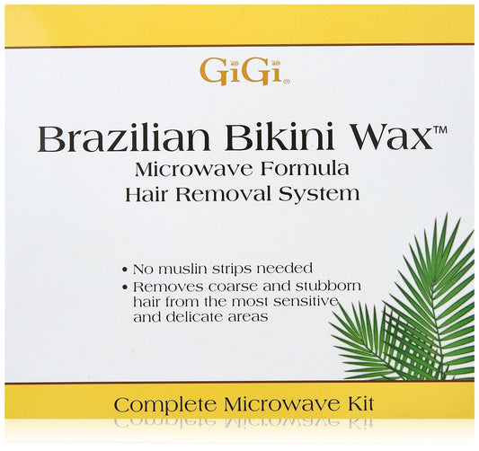 Gigi Kit Brazilian Bikini Wax Microwave Formula (2 Pack) Beauty and Personal Care GIGI