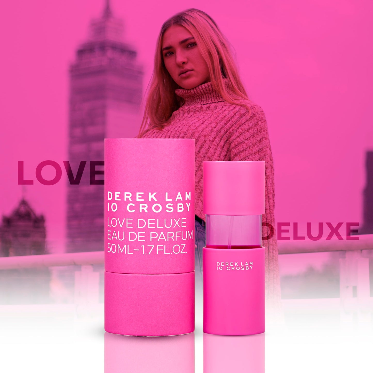 Derek Lam 10 Crosby - Love Deluxe - 1.7 Oz Eau De Parfum - A Delicate, Refreshing Fragrance Mist For Women - Perfume Spray With Floral, Woody, Musk Beauty & Personal Care Derek Lam