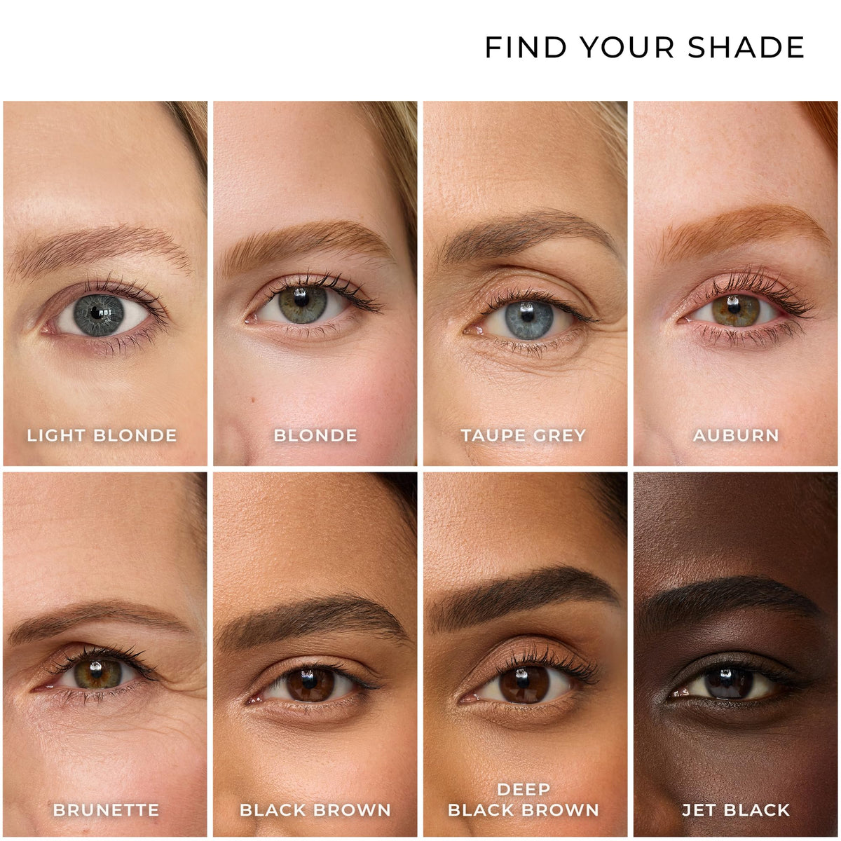 WUNDERBROW Eyebrow Gel, Waterproof, Smudgeproof, Long Lasting, Shade: Brunette, Vegan and Cruelty-Free