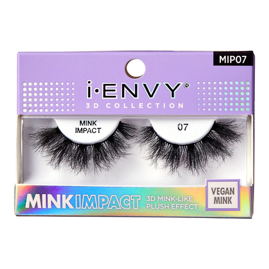 i-Envy False Lashes 3D Mink-Like Plush Impact Natural to Dramatic Vegan Eyelashes Beauty & Personal Care i•ENVY