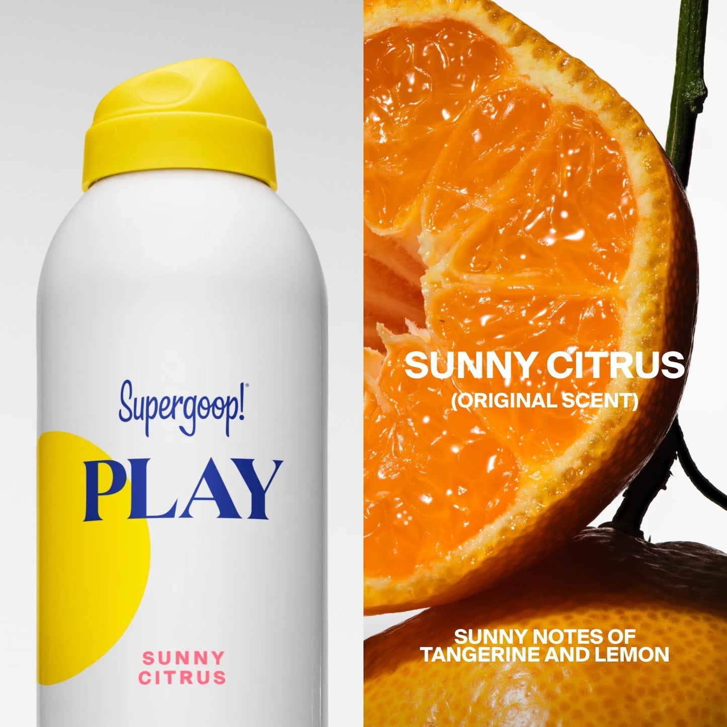 Supergoop! PLAY Antioxidant Body Mist w/Vitamin C - 3 fl oz - SPF 50 PA++++ Broad Spectrum Sunscreen - Body Spray - Great for Active Days Beauty & Personal Care Supergoop!