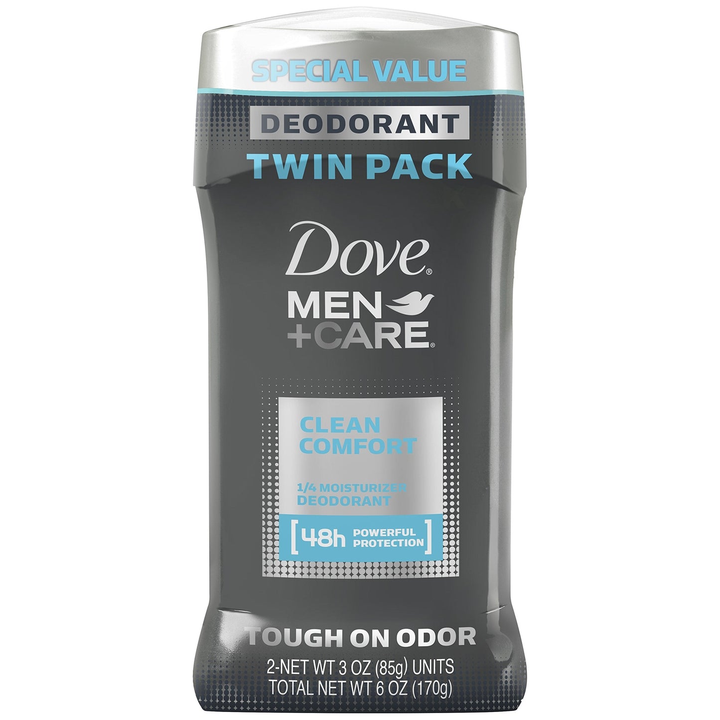 Dove Men+Care Deodorant, Twin Pack, Clean Comfort 48 Hour Protection Beauty and Personal Care Dove