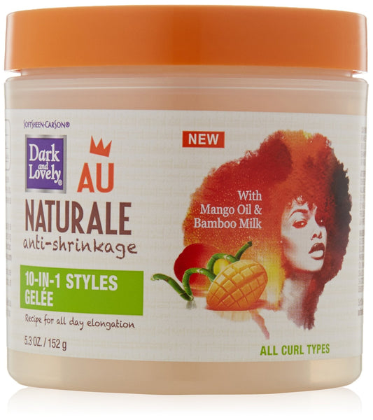 SoftSheen-Carson Dark and Lovely Au Naturale Anti-Shrinkage 10-in-1 Styles Gele, 5.3 oz Beauty & Personal Care SoftSheen