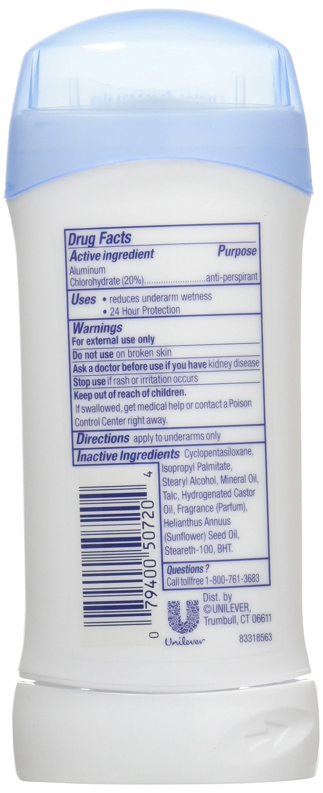 Dove Deodorant 2.6 Ounce Invisible Solid Powder, 2.6 Ounce (Pack of 6) Beauty and Personal Care Dove