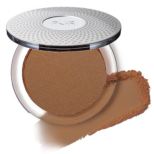 PUR Beauty 4-in-1 Pressed Mineral Makeup Powder Foundation with SPF 15 - Concealer & Finishing Compact Pressed Powder for Face - Buildable Medium Beauty & Personal Care PÜR MINERALS