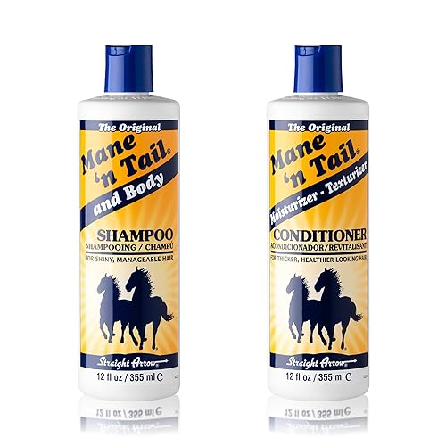 Mane 'n Tail Original Body Shampoo & Moisturizer Texturizer Condition 12 Ounce Each For Stronger Longer Hair Beauty & Personal Care Mane 'n Tail