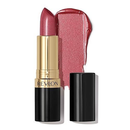 Revlon Super Lustrous Lipstick, Creamy Formula For Soft, Fuller-Looking Lips, Moisturized Feel, 610 Goldpearl Plum, 0.15 oz Beauty & Personal Care REVLON