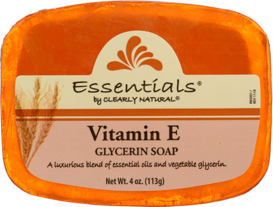 Clearly Natural Essentials Glycerine Soap Bar, Vitamin E, 4 Oz Beauty & Personal Care Clearly Natural