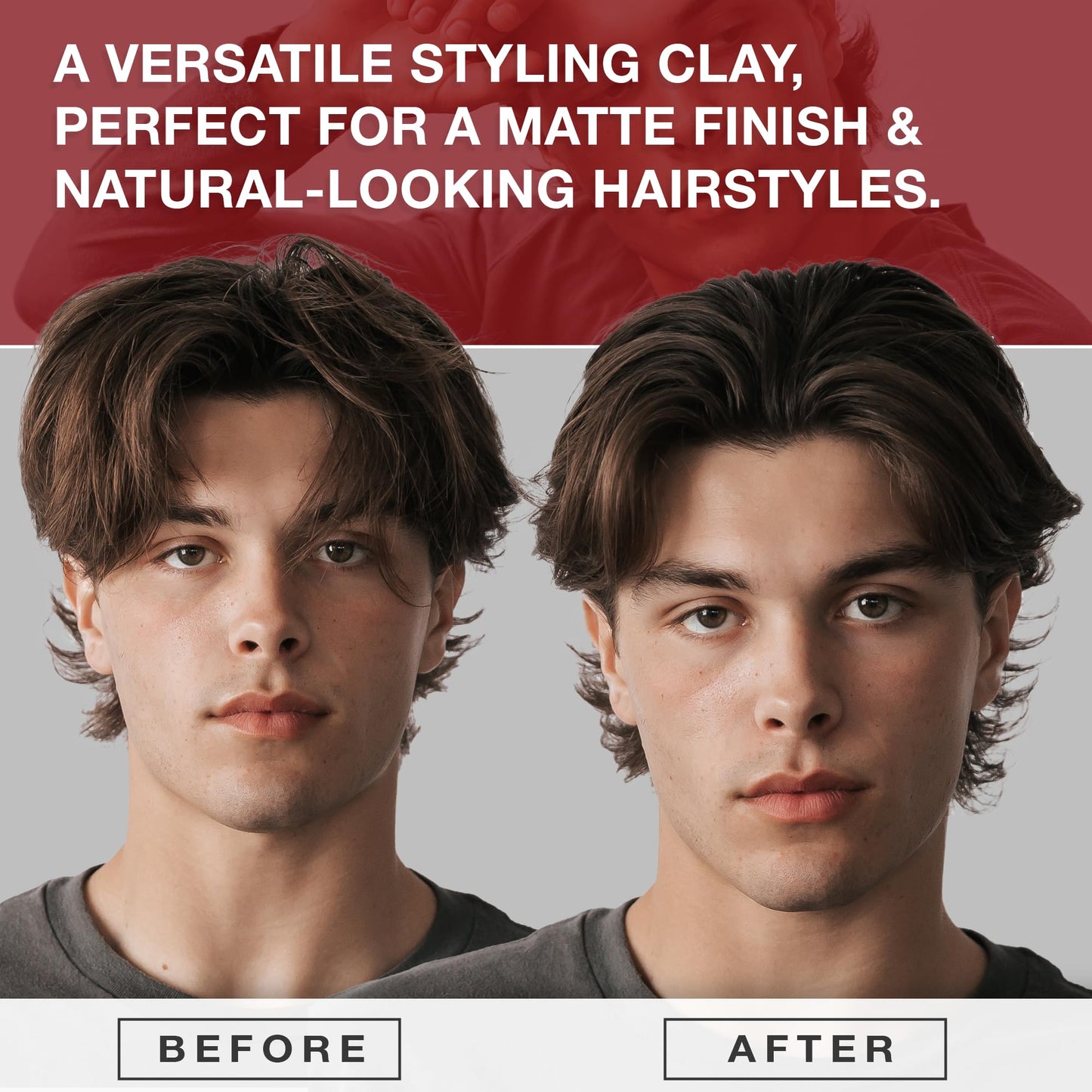 CRVFT Hair Clay 2oz | Medium Hold/Zero Shine Matte Finish | Add Volume & Texture | Ideal for Textured, Short & Medium Styles | Reworkable | [High Beauty & Personal Care Hair Craft Co.