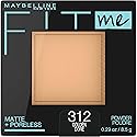 Maybelline Fit Me Matte + Poreless Pressed Face Powder Makeup & Setting Powder, Golden, 1 Count Beauty & Personal Care MAYBELLINE