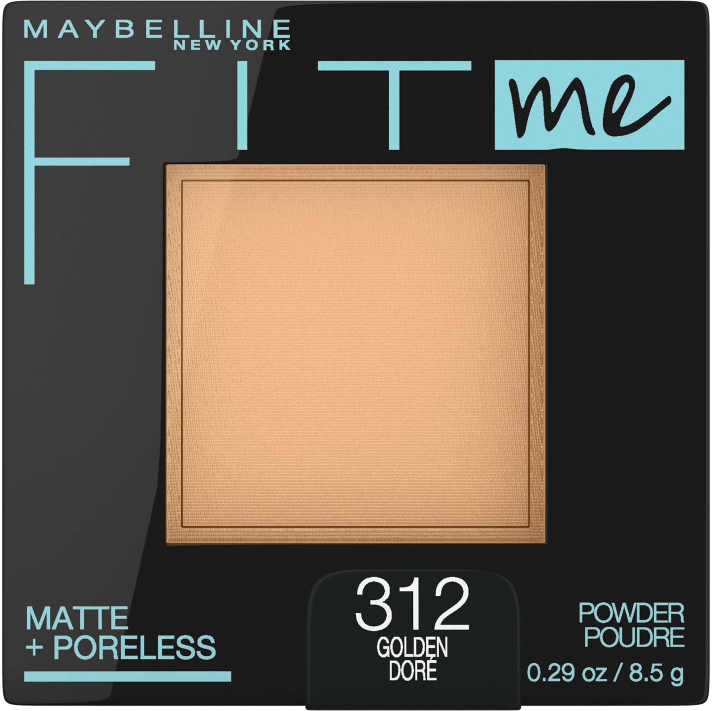 Maybelline Fit Me Matte + Poreless Pressed Face Powder Makeup & Setting Powder, Golden, 1 Count Beauty & Personal Care MAYBELLINE