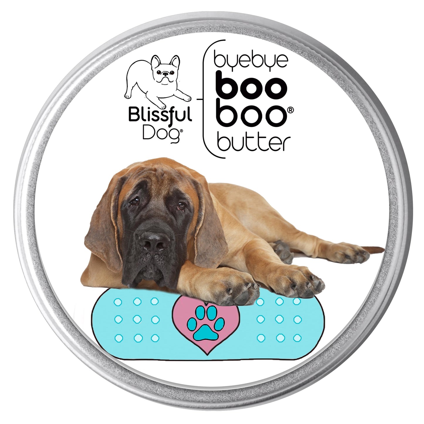 The Blissful Dog 1 oz TIN Mastiff Booboo Butter Beauty and Personal Care The Blissful Dog