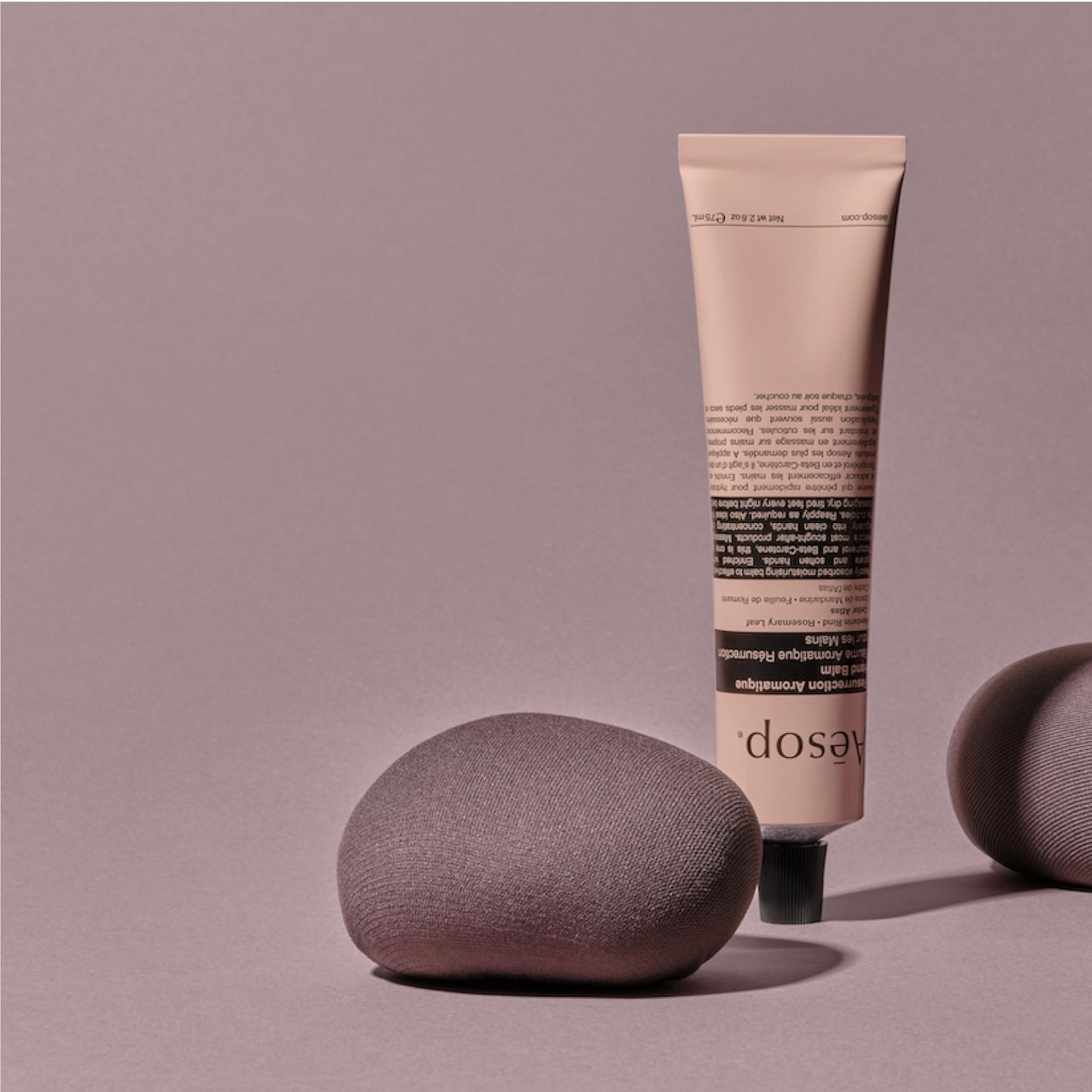 Aesop Resurrection Aromatique Travel Size Hand Balm | Lotion with Sweet Almond and Macadamia Nut to Nourish Dry Hands | 2.4 oz / 75mL Beauty & Personal Care Aesop