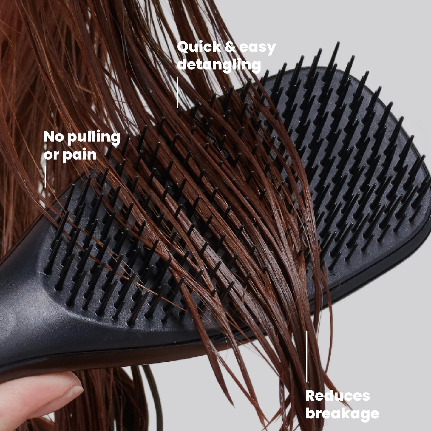 Tangle Teezer Ultimate Detangler Brush, Straight to Wavy, Liquorice Black Beauty and Personal Care TANGLE TEEZER