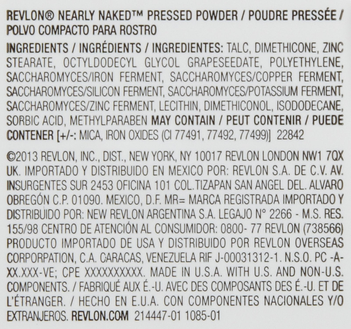 Revlon Nearly Naked Pressed Powder - Fair - 0.28 oz Beauty & Personal Care REVLON