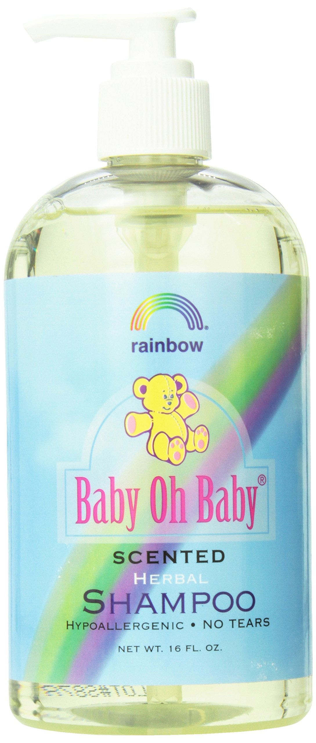 Rainbow Research Scented Organic Herbal Shampoo, 16 Fluid Ounce