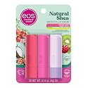 eos Natural Shea Lip Balm, Honey Apple, Coconut Milk & Raspberry Kiwi Splash, All-Day Moisture, Lip Care Products, 0.14 oz, 3-Pack Beauty & Personal Care eos