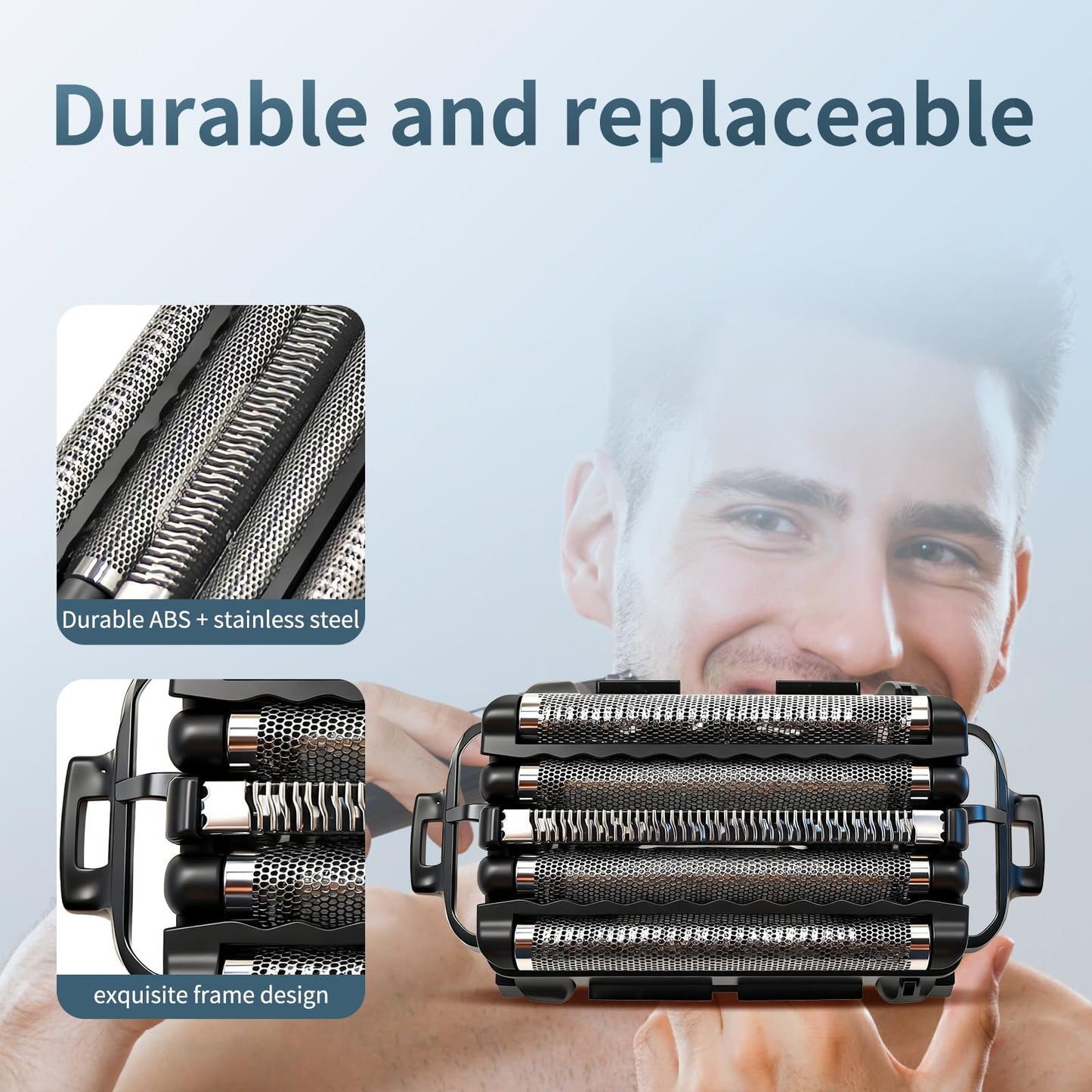 ES9032/WES9173P Shaver Blades and Foil head Compatible 5-Blades for ES-LV74, ES-LV67, ES-LV54, ES-LV65,ES-LV97, ES-LV95 Beauty and Personal Care QUORIX