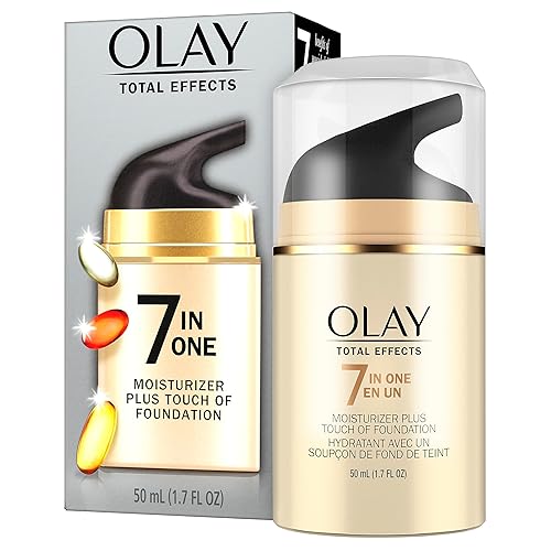 Olay CC Cream, Total Effects Moisturizer with Foundation, 7-in-1 Hydrates, Replenishes, Brightens, Evens Tone, Minimizes Look of Pores, Firms, Smooth Beauty & Personal Care Olay