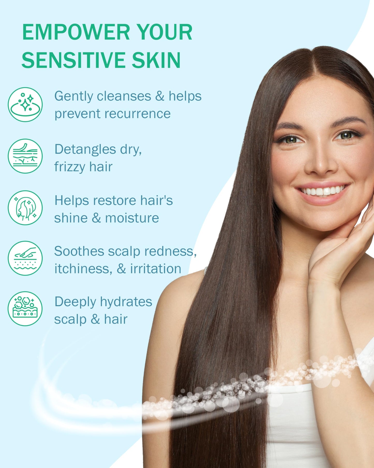 Eczema Cream Shampoo and Conditioner Scalp Treatment for Sensitive Skin for Kids & Adults- Colostrum & Colloidal Oatmeal -Itchy Scalp Anti Dandruff Beauty & Personal Care Colosderm