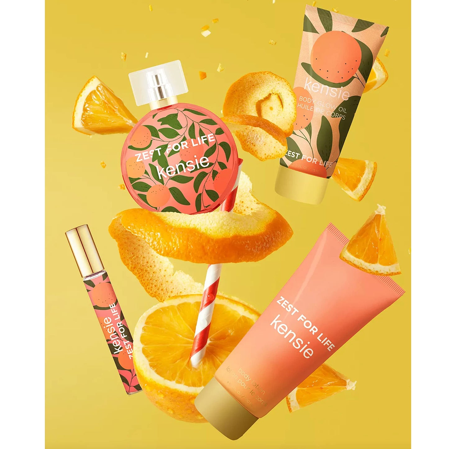 Kensie Zest for Life 4 Piece Gift Set EDP, 3.4 fl. oz. Beauty & Personal Care kensie