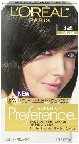 L'Oreal Paris Preference #3 Soft Black, Chocolate Truffle, 1 Count Beauty & Personal Care L'Oreal Paris