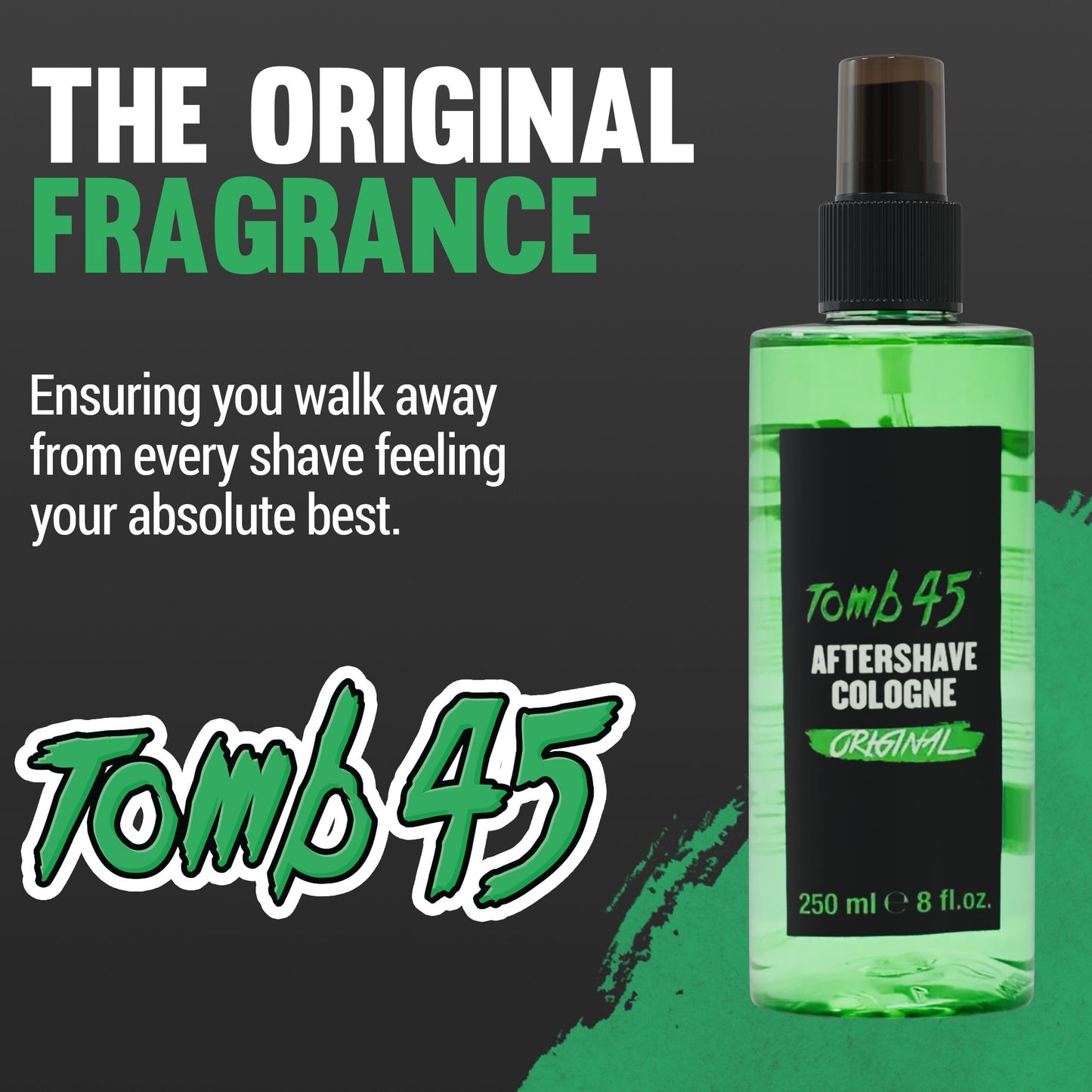 Tomb 45 Aftershave for Men - Refreshing After Shave Comfort - Hydrating and Cooling Post Shave Relief (Original) Beauty and Personal Care Tomb 45