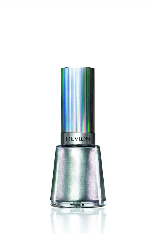 Revlon Nail Enamel, Chip Resistant Nail Polish, Glossy Shine Finish, in Black/Grey, 135 Molten Magic, 0.5 oz Beauty & Personal Care REVLON