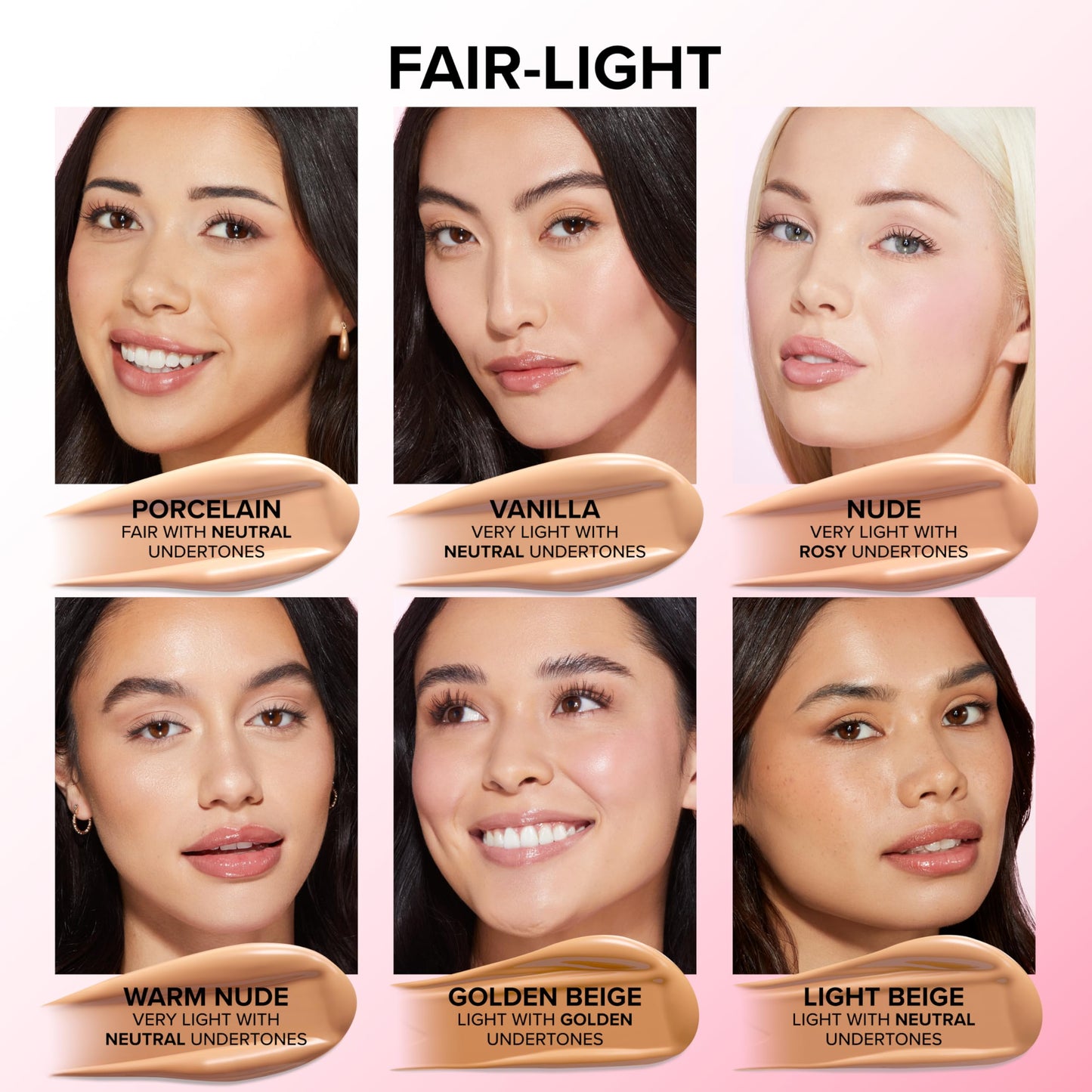 Too Faced Born This Way Natural Finish Longwear Liquid Foundation | Medium-To-Full Coverage | Hydrating + Oil Free, 1.01 fl. oz. Beauty & Personal Care Too Faced