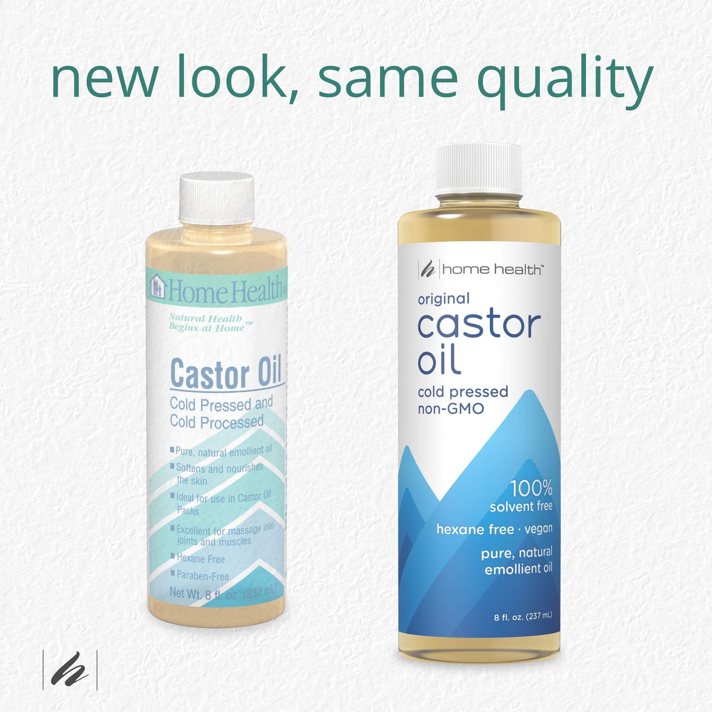 Home Health Original Castor Oil, Promotes Healthy Hair And Skin, Natural Skin Moisturizer - Pure, Cold Pressed, Non-GMO, Hexane-Free, Solvent-Free Beauty & Personal Care Home Health