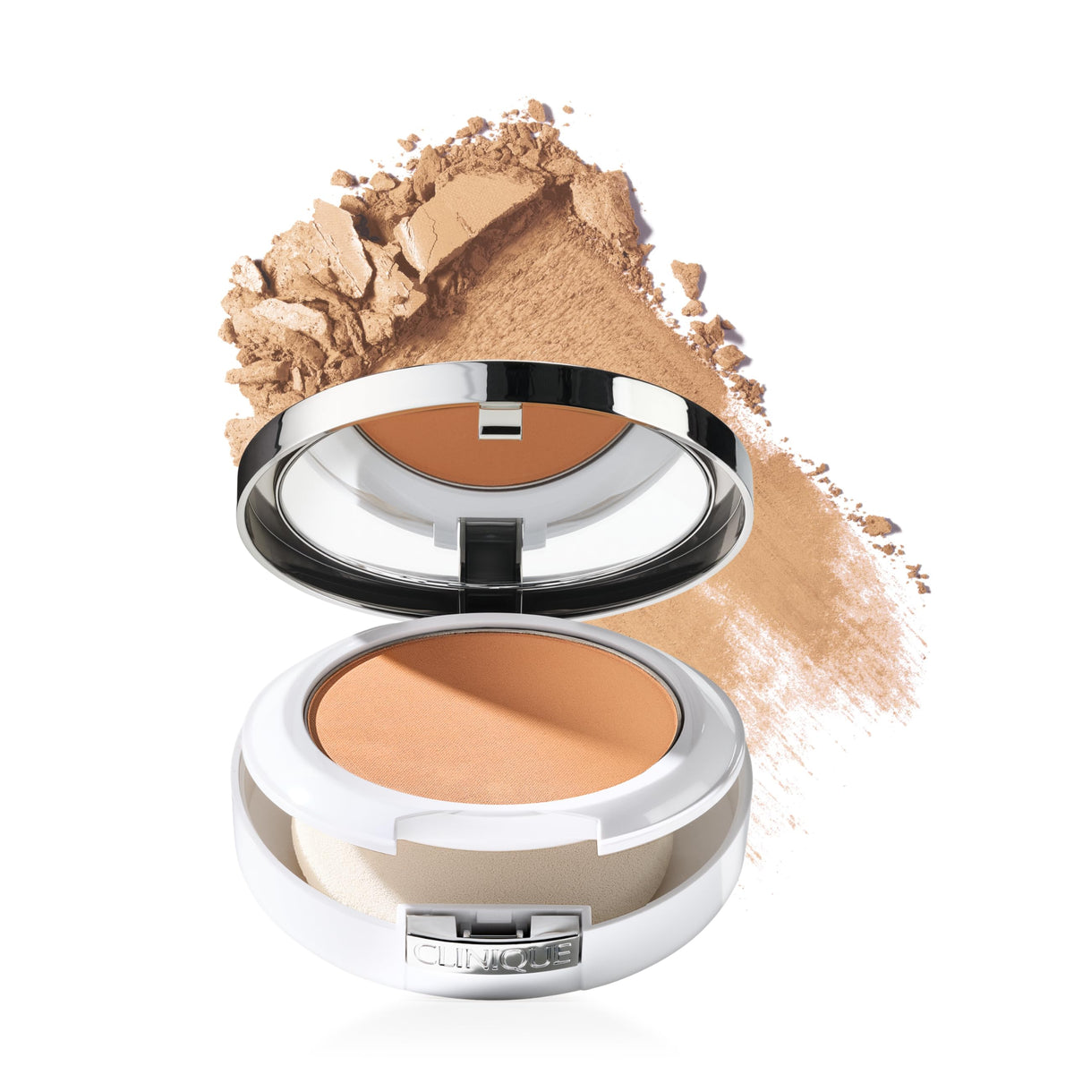 Clinique Beyond Perfecting Powder Lightweight Full Coverage Foundation + Concealer For Dry Combination to Oily Skin Types, Golden Neutral, 0.51 Ounce Beauty & Personal Care Clinique