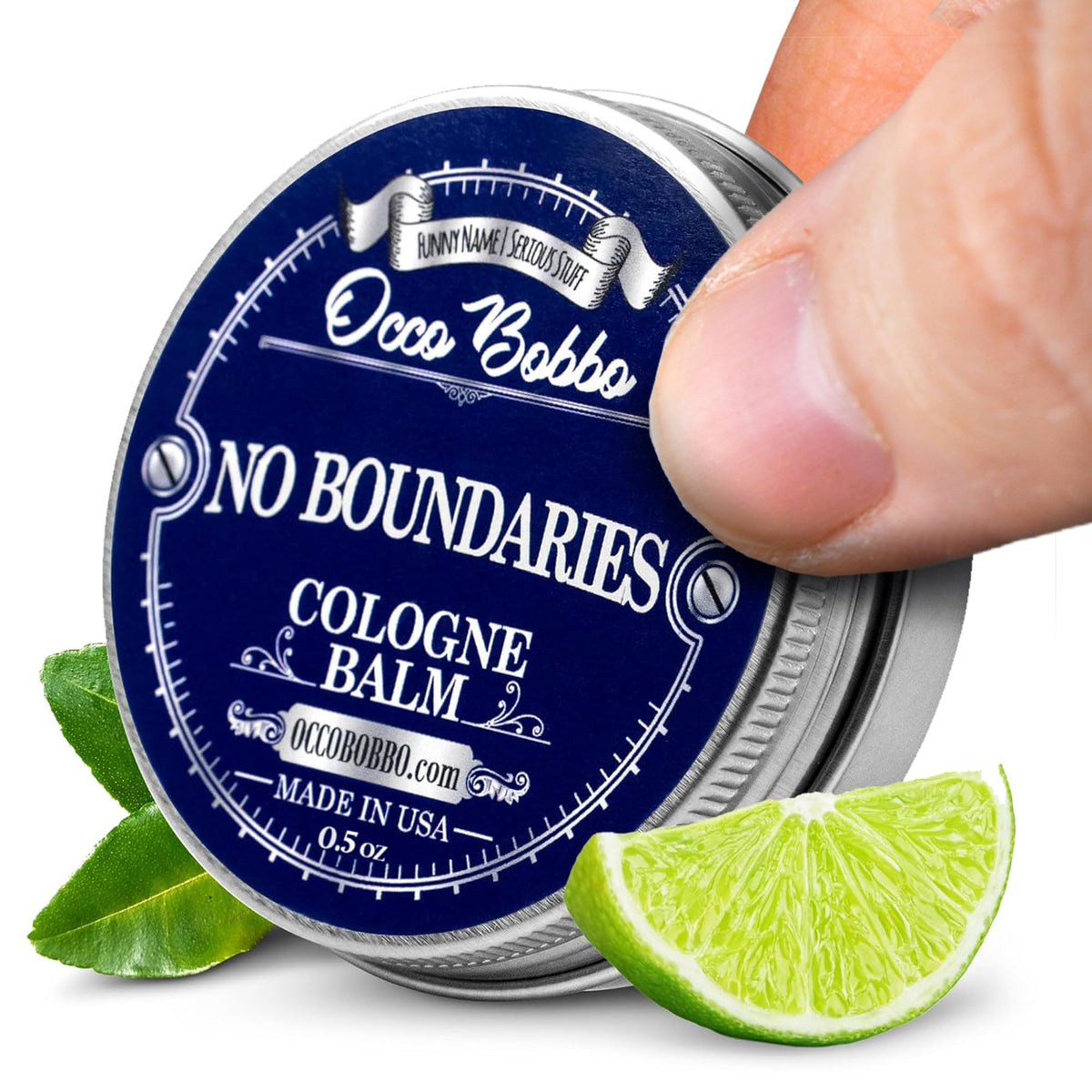 Handy Hound Occo Bobbo No Boundaries Solid Cologne - Classic and Clean Scent that Combines Woody-Fresh Musk Cedar and Citrus Notes - Made In The USA Beauty & Personal Care Handy Hound