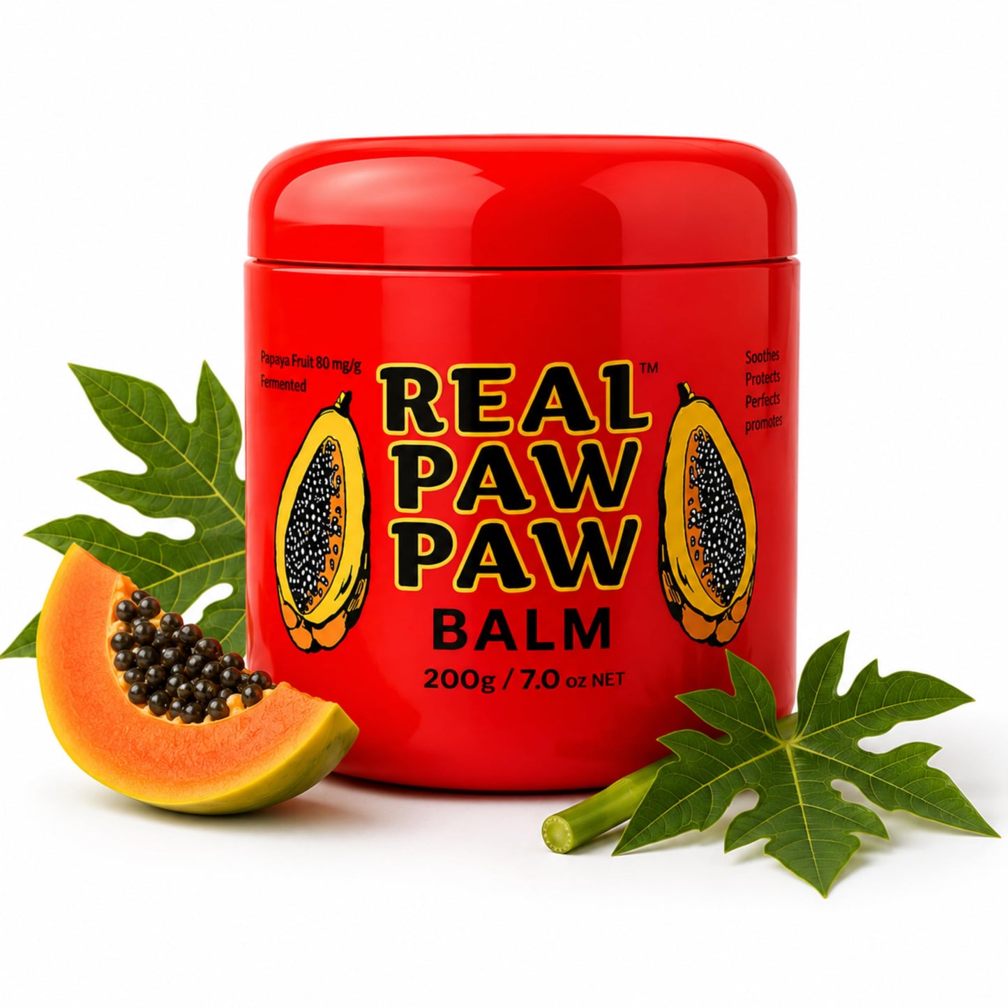 Real Paw Paw Ointment - Use For Lip Balm, Cream To Sooth, Protect and Hydrate All Skin Types. Made in Australia 200g Beauty and Personal Care Real Paw Paw Ointment