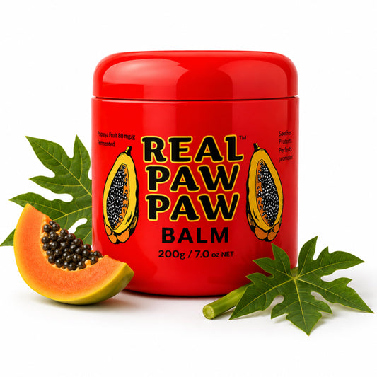 Real Paw Paw Ointment - Use For Lip Balm, Cream To Sooth, Protect and Hydrate All Skin Types. Made in Australia 200g Beauty and Personal Care Real Paw Paw Ointment