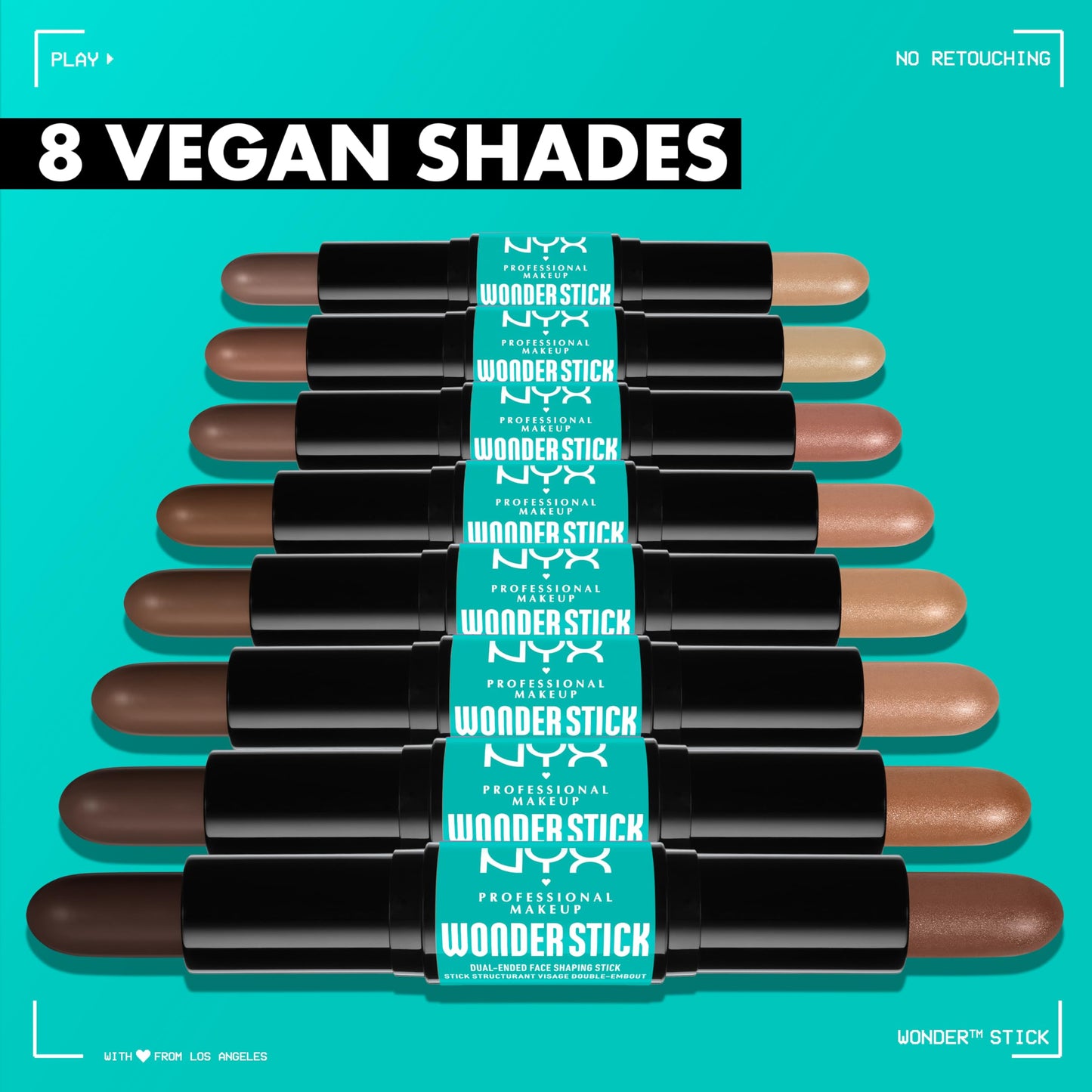 NYX PROFESSIONAL MAKEUP Wonder Stick, Face Shaping & Contouring Stick - Light Medium Beauty and Personal Care NYX PROFESSIONAL MAKEUP