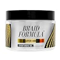 EBIN NEW YORK Braid Formula Conditioning Gel, Super Hold, 6.35 Oz | Great for Braiding, Twisting, Edges, No Residue, No Flaking, Strong Hold, High Beauty & Personal Care EBIN NEW YORK