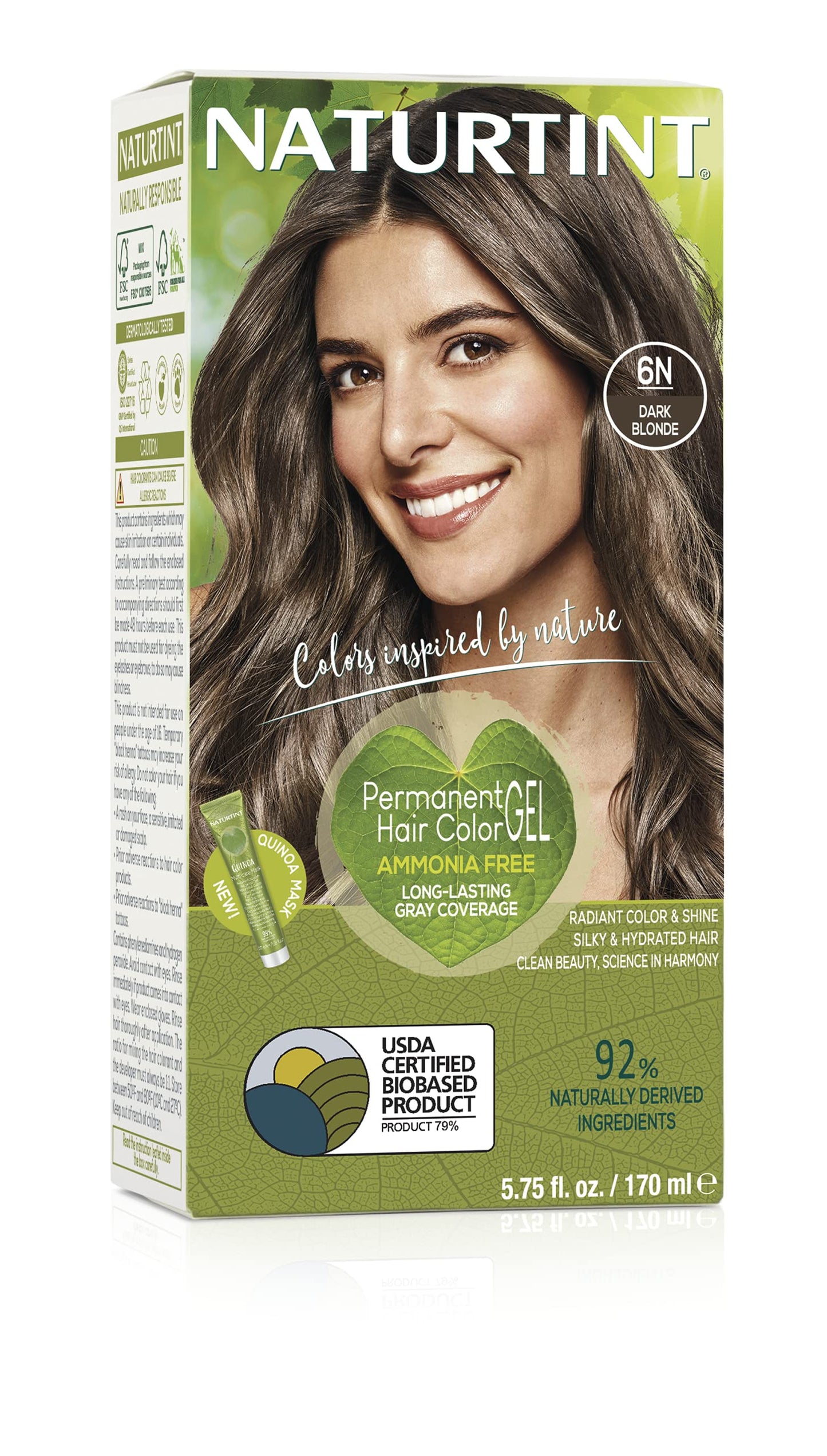 Naturtint - Permanent Hair Colorant-Dark Blonde, 5.28 fl oz liquid Beauty & Personal Care Naturtint